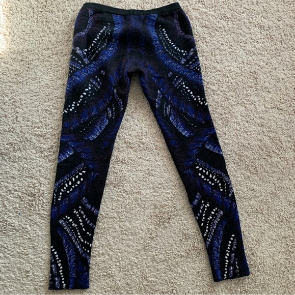 Alexander McQueen knit wool silk leggings - Picture 3 of 4